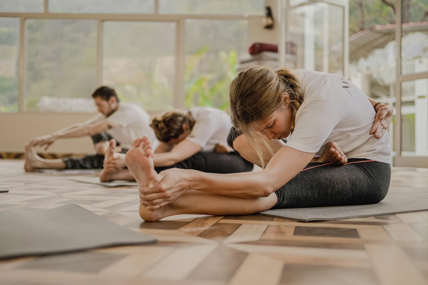 Pilates instruction at Power Haus